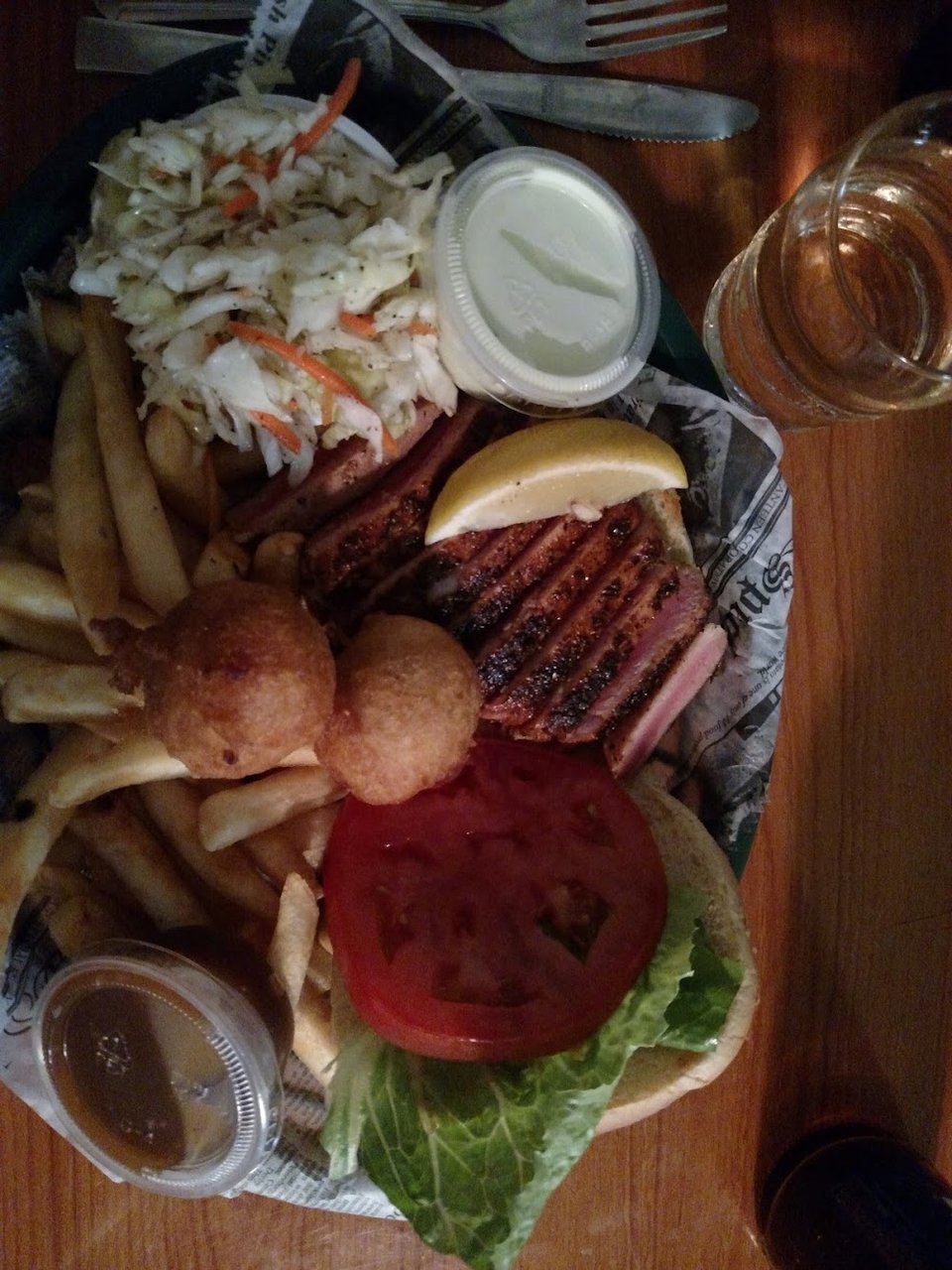 Seared Tuna Sandwich